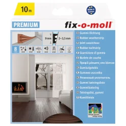 E-Profildichtung selbstklebend braun 10m 9x4 mm* Discount