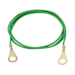 Erdanschlusskabel 100 cm grün^ Hot