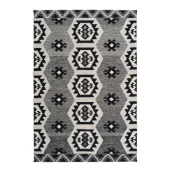 Ethno-Teppich „Ethnie 300“, grau