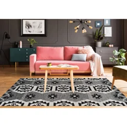 Ethno-Teppich „Ethnie 300“, grau