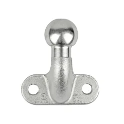 EUFAB 10639 Kupplungskugel mit Flansch abgewinkelt*