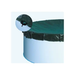 Extra-Abdeckplane Achteck/Oval Durchmesser 915 x 470 cm* Discount