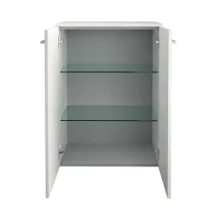 Fackelmann Doppel-Midischrank B.Style 602 x 826 x 320 mm Weiß