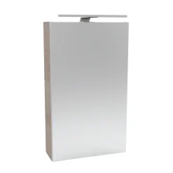 Gäste-WC Spiegelschrank rechts SBC 400 x 680 x 153 mm Alaska-Esche*Fackelmann Discount