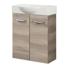 Fackelmann Gäste-WC Waschtischunterschrank SBC 520 x 600 x 243 mm Steinesche