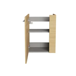 Gäste-WC Waschtischunterschrank links SBC 440 x 600 x 243 mm Sandeiche*Fackelmann Clearance