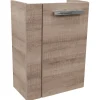 Fackelmann Gäste-WC Waschtischunterschrank rechts SBC 440 x 600 x 243 mm Graueiche
