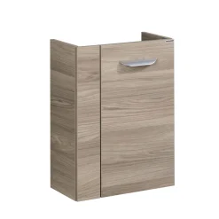 Fackelmann Gäste-WC Waschtischunterschrank rechts SBC 440 x 600 x 243 mm Steinesche