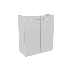 Gäste-WC Waschtischunterschrank SBC 520 x 600 x 243 mm Weiß^Fackelmann Sale