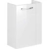 Gäste-WC Waschtischunterschrank links SBC 440 x 600 x 243 mm Weiß*Fackelmann Sale