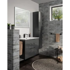 Fackelmann Hochschrank LUNA 300 x 1620 x 318 mm anthrazit