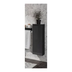 Midischrank slim LUNA 302 x 826 x 170 mm anthrazit^Fackelmann Best