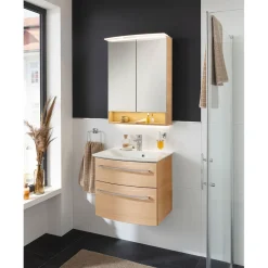 Fackelmann Spiegelschrank B.Style 600 x 812 x 153 mm Sandeiche LED