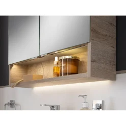 Fackelmann Spiegelschrank B.Style 600 x 812 x 153 mm Nature Oak LED