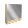 Spiegelschrank B.Style 800 x 812 x 153 mm Sandeiche LED*Fackelmann Sale