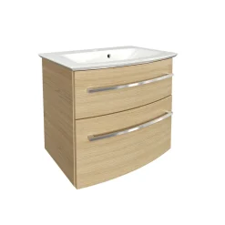 Fackelmann Waschtisch-Set B.Style 632 x 543 x 460 mm Sandeiche