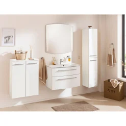 Waschtisch-Set B.Style 832 x 543 x 478 mm Weiß*Fackelmann Sale