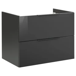 Waschtischunterschrank LUNA 800 x 602 x 488 mm anthrazit*Fackelmann