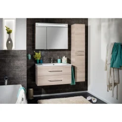 Fackelmann Hochschrank B.clever 30 x 159 x 32 cm Alaska-Esche