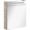 LED-Spiegelschrank B.clever 60 x 71 x 16 cm Alaska-Esche^Fackelmann Clearance