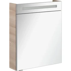 LED-Spiegelschrank B.clever 60 x 71 x 16 cm Alaska-Esche^Fackelmann Clearance