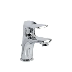 Waschtischarmatur Denver 15,5 cm verchromt inkl Excenterablaufgarnitur^Fackelmann New