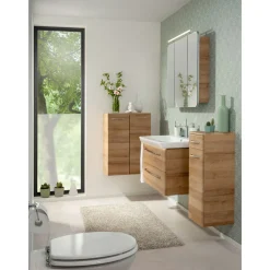 Waschtischunterschrank Milano 80 x 49,5 x 48 cm Ast-Eiche^Fackelmann Discount