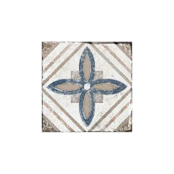 Feinsteinzeug Marrakesh Blue glasiert matt 20 x 20 x 1 cm^