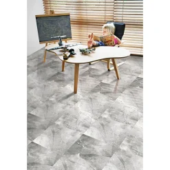 Feinsteinzeugfliese Pulpa Grey 60 x 60 cm^ Hot