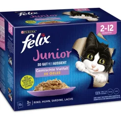 Felix So gut wie es aussieht Junior 12 x 85g Portionsbeutel