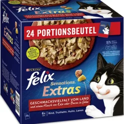 Felix „Sensation Extras“ vom Land, 24x85g, Portionsbeutel