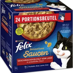 Felix „Sensation Saucen“ vom Land, 24x85g, Portionsbeutel