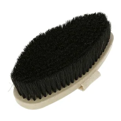 Fellglanzbürste Water Lily mit Rosshaar 17 x 8 cm beige-schwarz