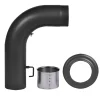 FIREFIX Rauchrohr 150 mm schwarz Set