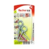 Fischer Dübel DuoPower 6 x 30 mm mit Ösenhaken 4 Stück