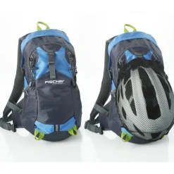 Fischer Bikes Fischer Fahrrad Rucksack mit Helmnetz