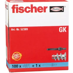 Fischer Gipskartondübel 100 Stück