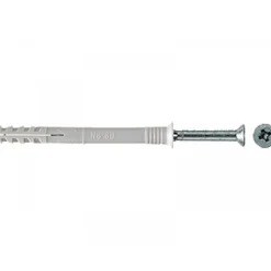 Nageldübel N6 x 40/10 mm Senkkopf 50 Stück^Fischer Hot