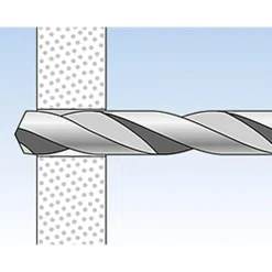 Nylon-Kippdübel DuoTec 10 mit Rundhaken 2 Stück*Fischer Discount