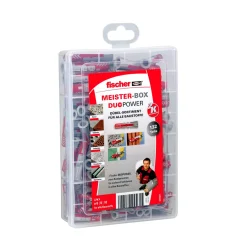Fischer Sortimentsbox DuoPower ohne Schraube 132-teilig
