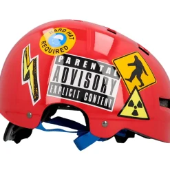 Fahrradhelm BMX Sticky rot Größe S/M^Fischer Bikes