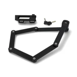 Fischer Bikes Faltschloss mit Halter 85 cm