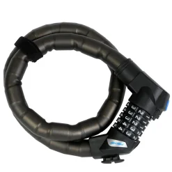 Gliederschloss mit Zahlencodecode 90 cm 24 mm^Fischer Bikes Hot