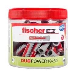 Dübel DuoPower 10 x 50 mm Runddose 55 Stück^Fischer Discount
