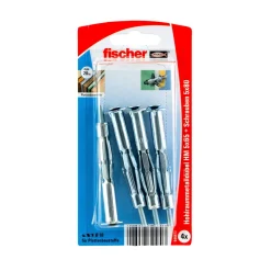 Fischer Hohlraum-Metalldübel 5 x 65 mm mit metrischer Schraube 4 Stück