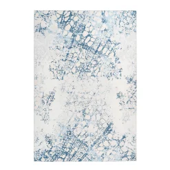 Flachflorteppich „Galaxy 700“, creme/blau* Best