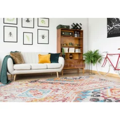 Flachflorteppich „Indiana 200“, multi/orange* Discount