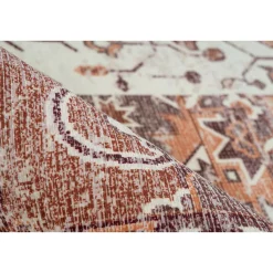 Flachflorteppich Indiana 400 multi/terra