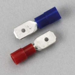 Flachstecker rot 0,5-1,5 mm 25 Stück* New