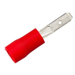 Flachstecker rot 0,5-1,5 mm 25 Stück* Discount